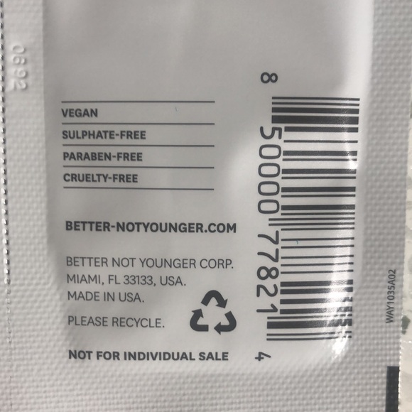 🌟 Better Not Younger Volumizing Shampoo and Conditioner SAMPLE - Picture 4 of 6